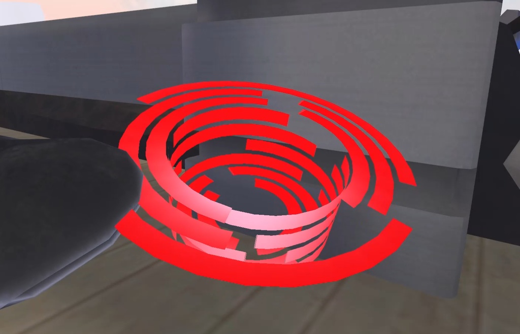 【VRChat向け】輪切りのシルクハット