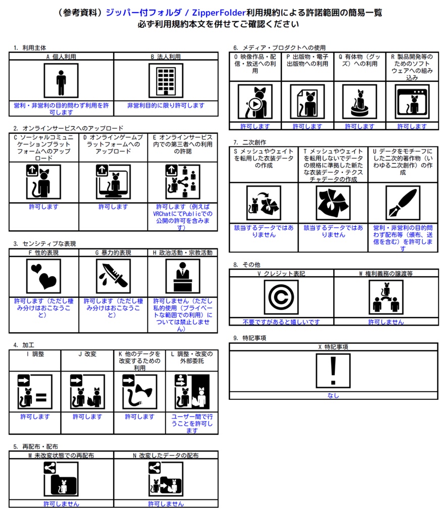 ジッパー付フォルダ / ZipperFolder