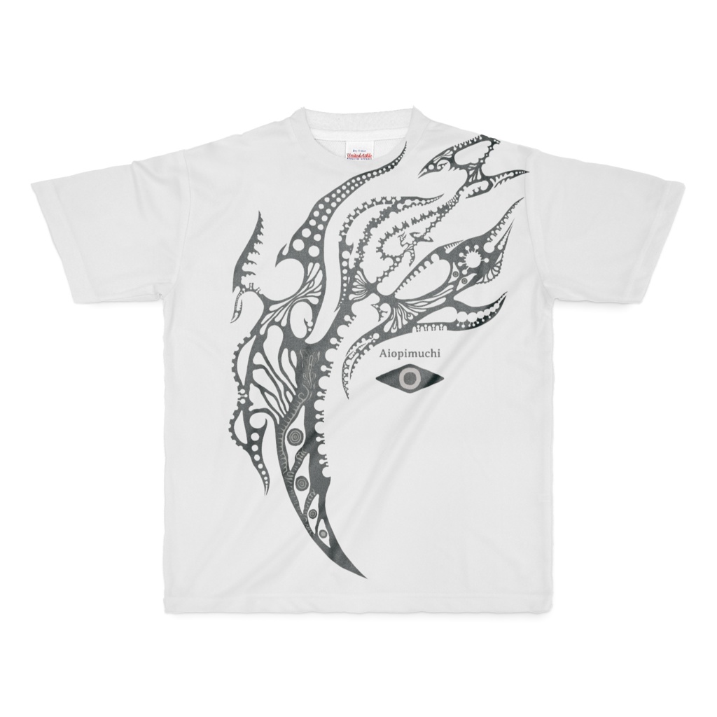 「現実を裂く矢印」Tシャツ