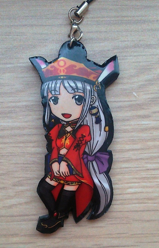 手作りラバーストラップ アトリエシエリーズ ユーディット A Black Calm Booth