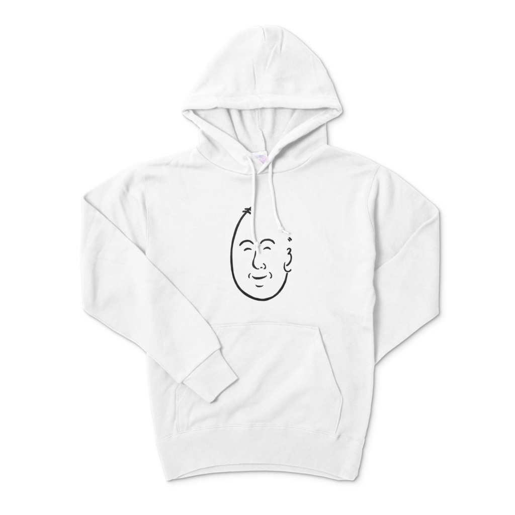 しろもじパーカー