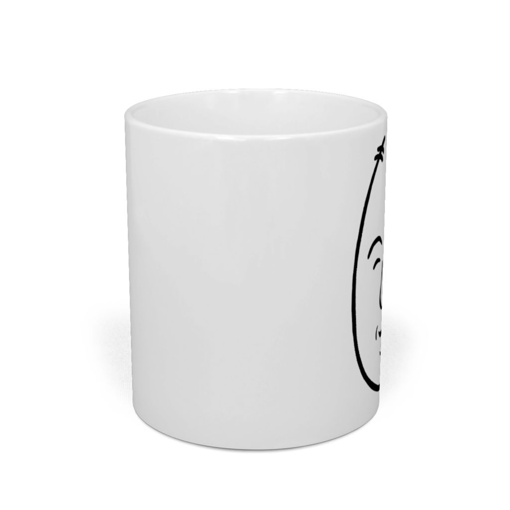しろもじマグカップ