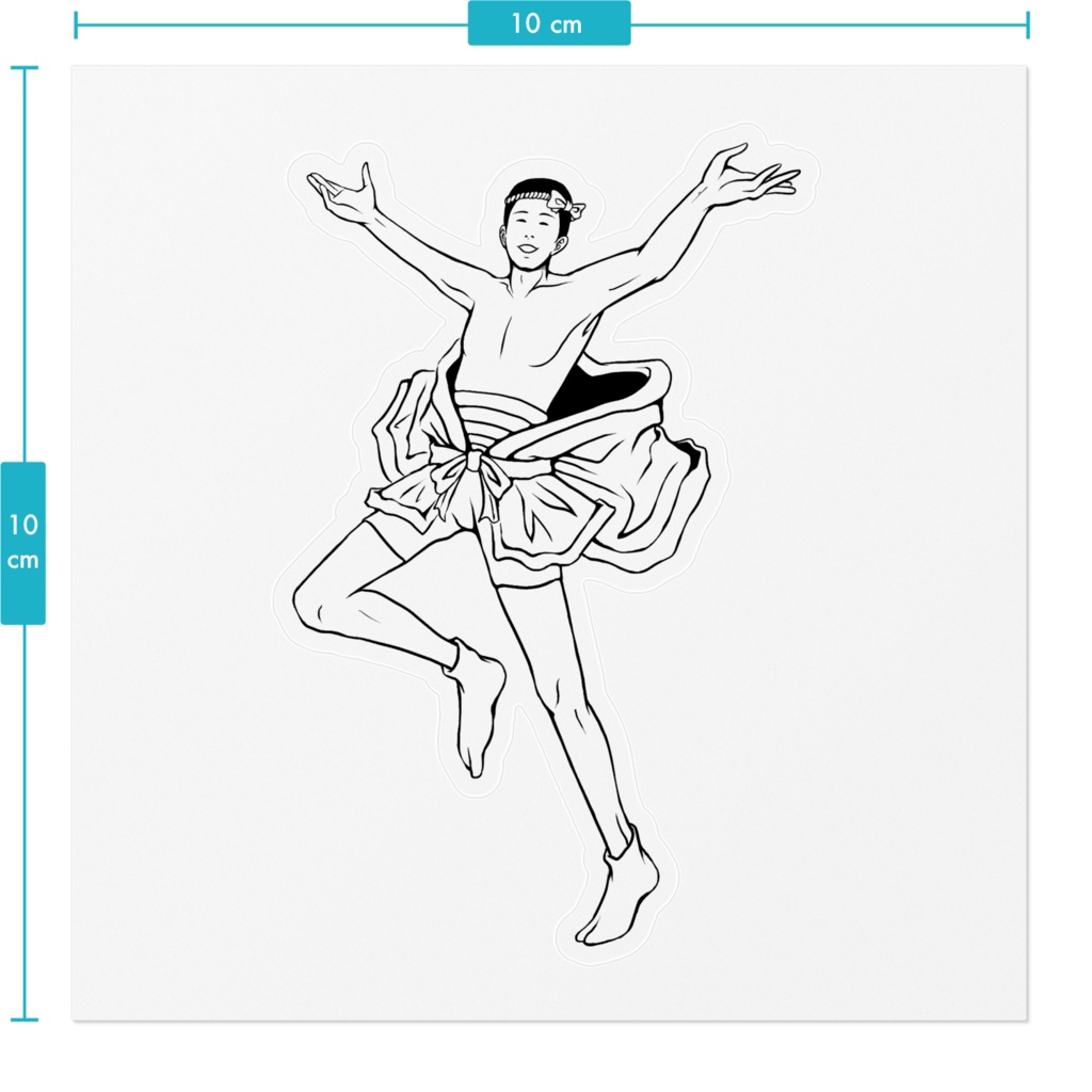 祭男ステッカー