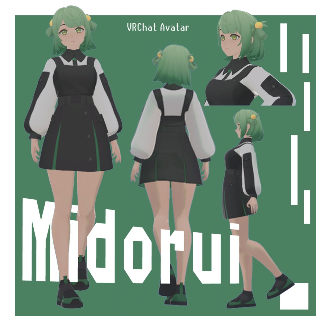 Midorui [オリジナル3Dモデル] - WisemanY2K - 2/4