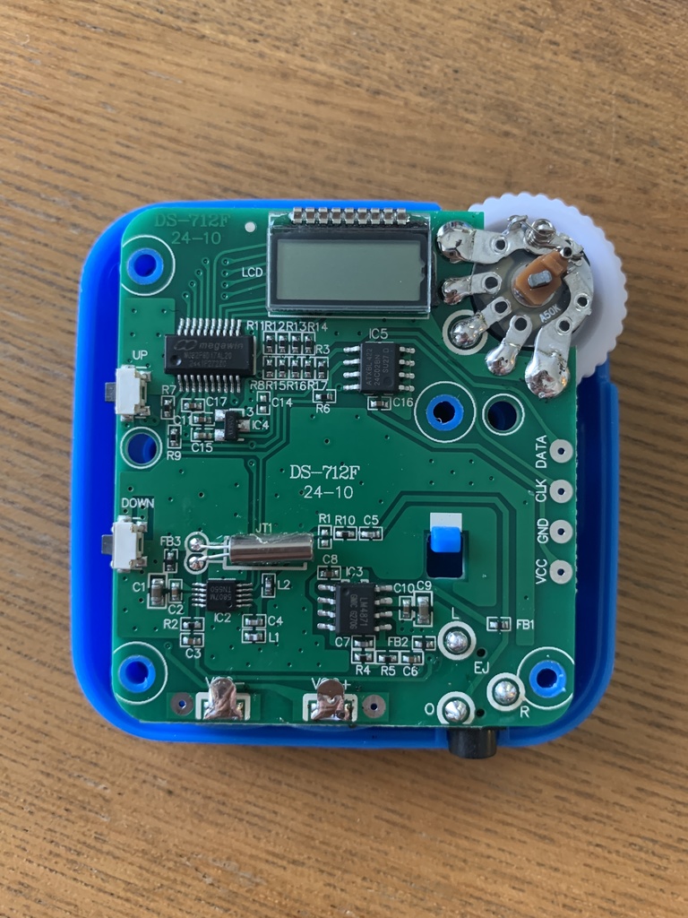 F1スズカ2025アメックス配布ラジオ用改造EEPROMデータ書き換え用arduinoコード(DS-712)