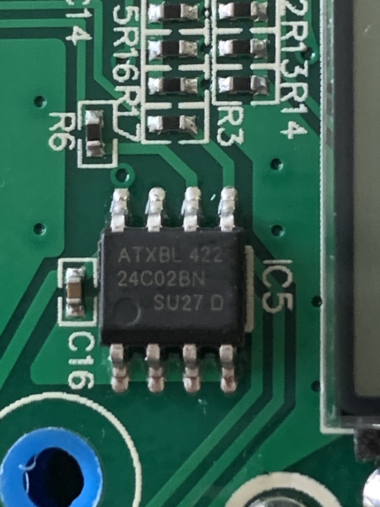 F1スズカ2025アメックス配布ラジオ用改造EEPROMデータ書き換え用arduinoコード(DS-712)