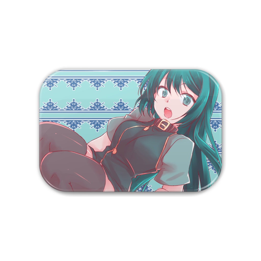 女の子缶バッジ