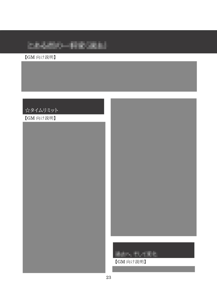CoCシナリオ【タンスの角に小指をぶつける。】