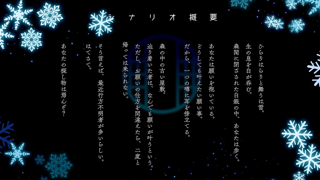 エモクロアTRPGシナリオ【繼翜】