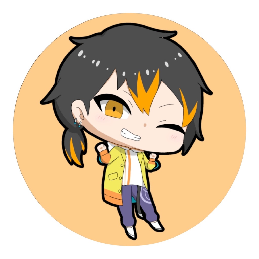 らぶさば🧡くぼ🧡缶バッジ