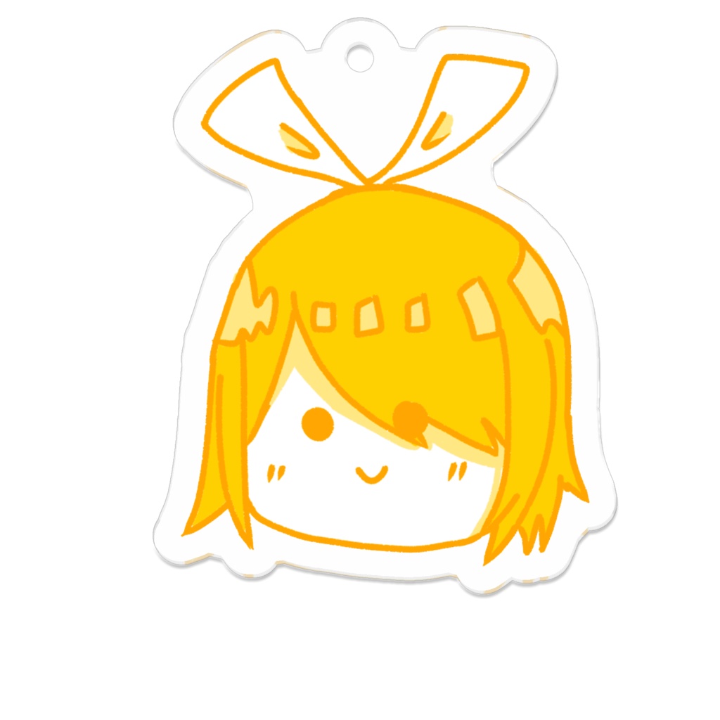 鏡音リンアクリルキーホルダー