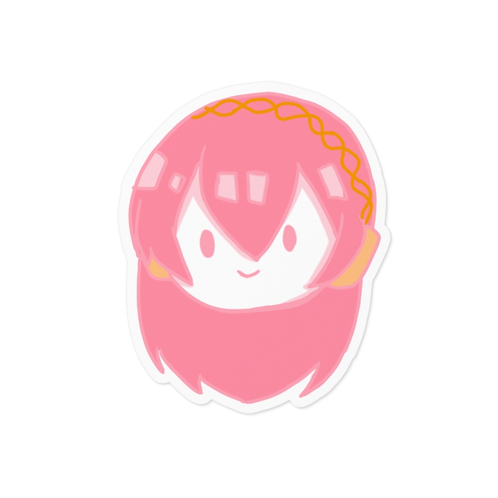 巡音ルカステッカー