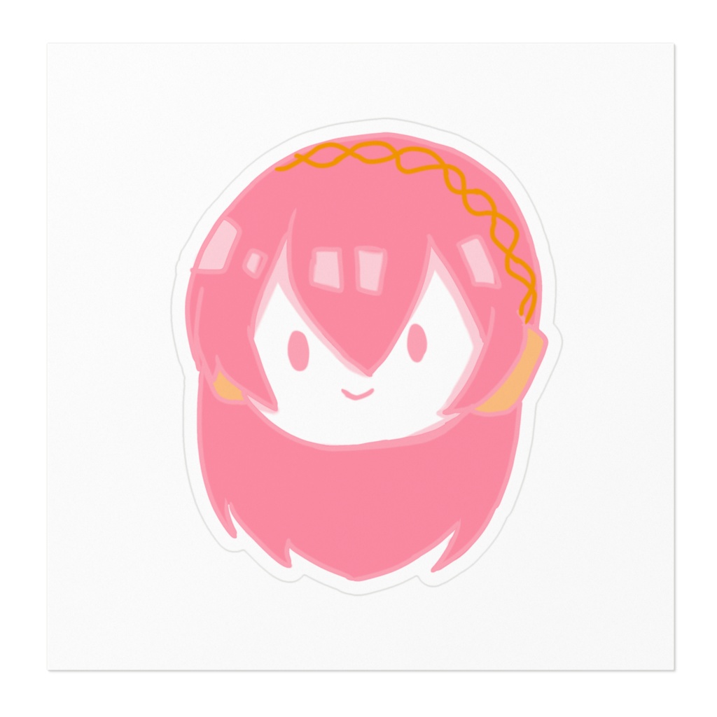 巡音ルカステッカー