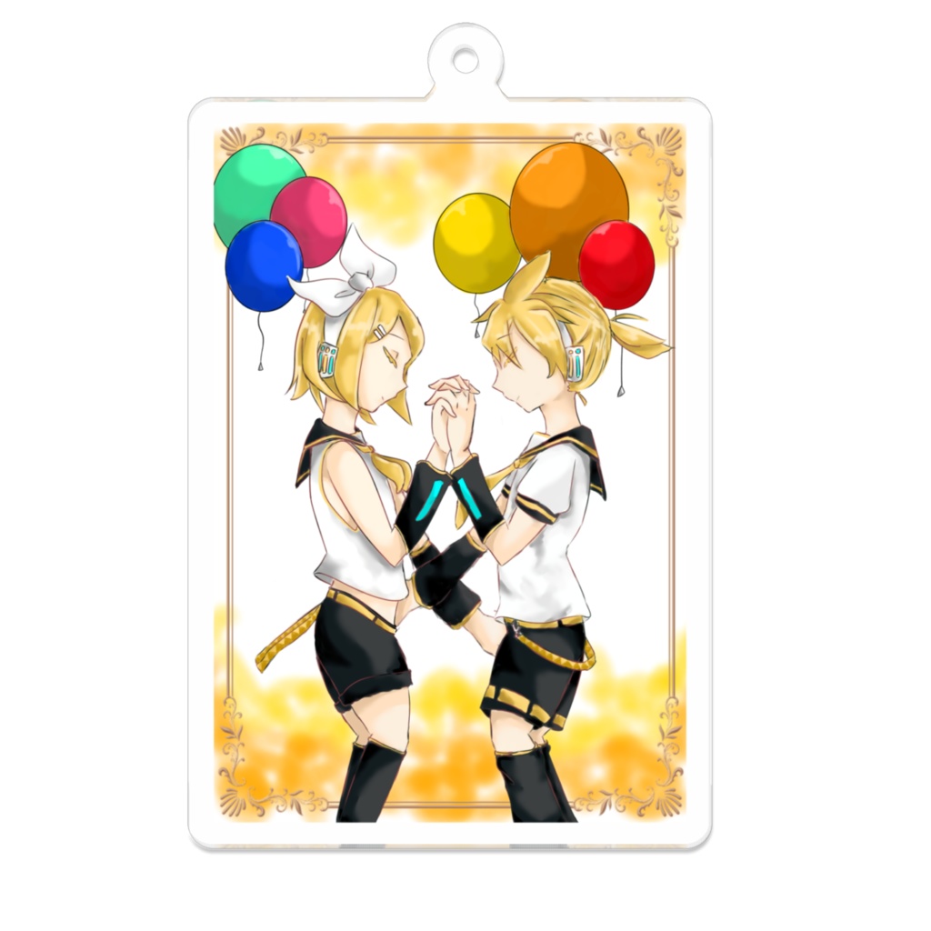 鏡音誕生祭アクリルキーホルダー