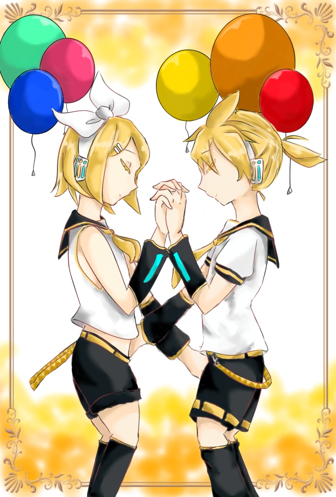 鏡音誕生祭アクリルキーホルダー