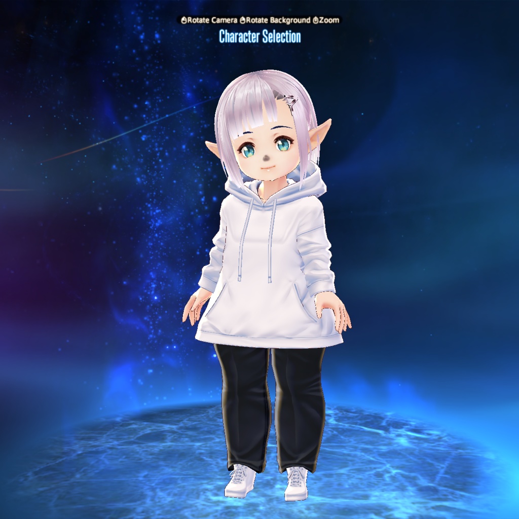 VRoid Beta Lalafell - MelodyCrystel's Carton - BOOTH