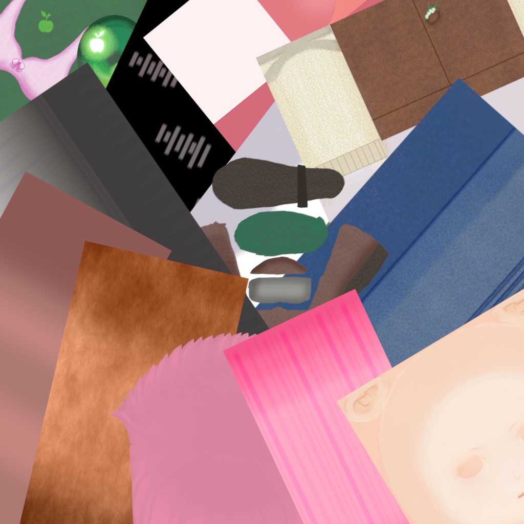 VRoid べっら Bella テクスチャ Texture Set