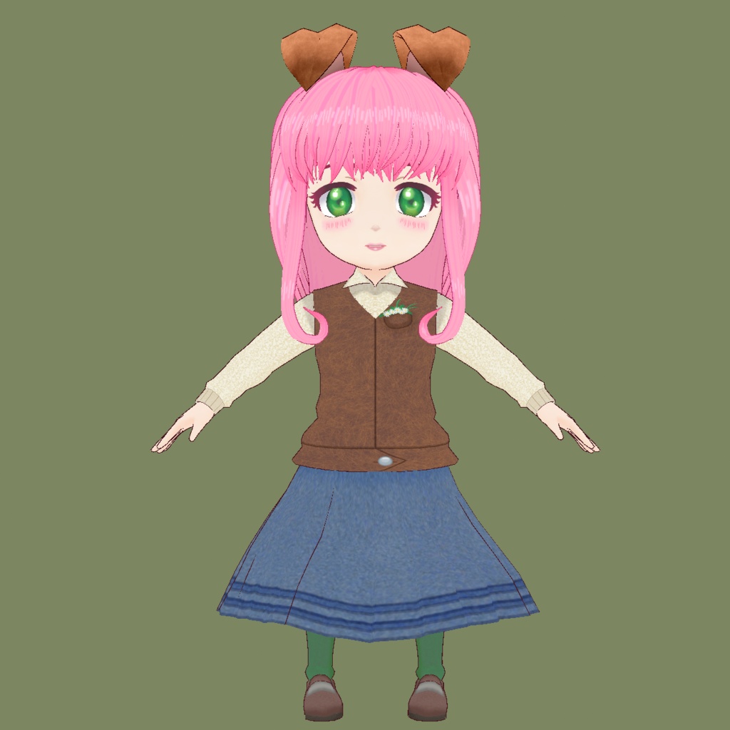 VRoid べっら Bella テクスチャ Texture Set