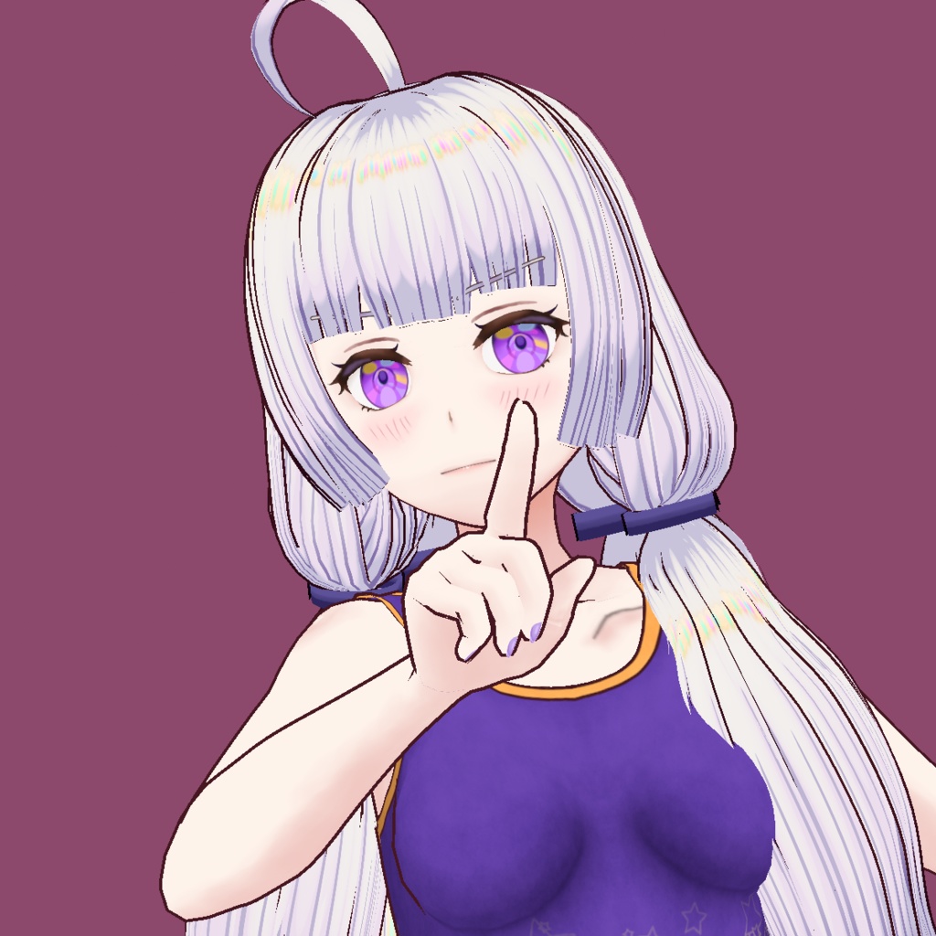 Synthesizer V Minus Simple VRoid Model