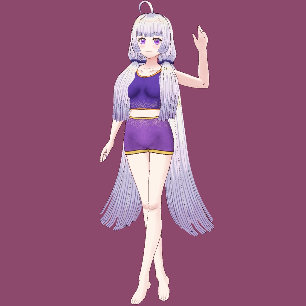 Synthesizer V Minus Simple VRoid Model