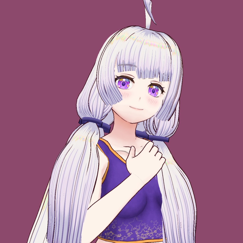 Synthesizer V Minus Simple VRoid Model