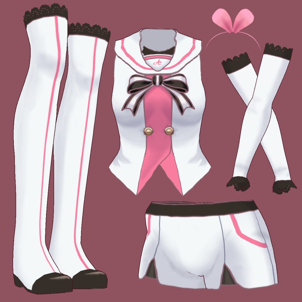 VRoid Kizuna AI Outfit