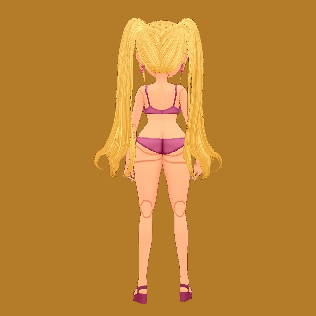 VRoid Doll a la Rainbow High