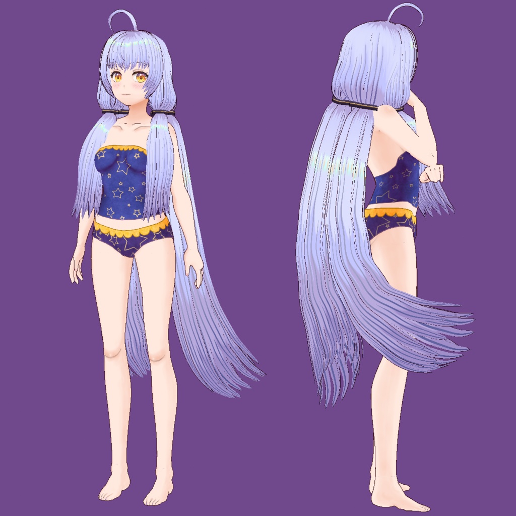 Vocaloid / Synthesizer V Stardust VRoid Model