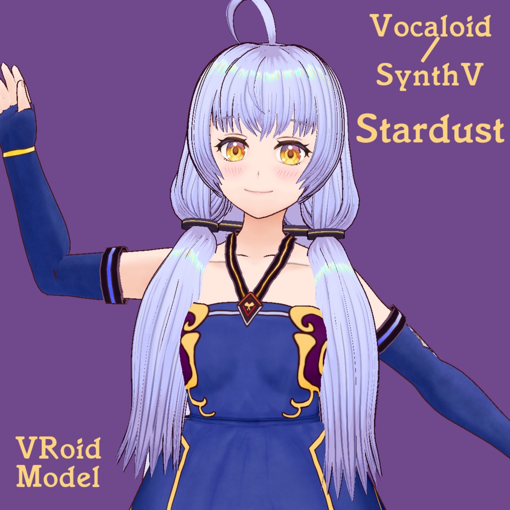 Vocaloid / Synthesizer V Stardust VRoid Model
