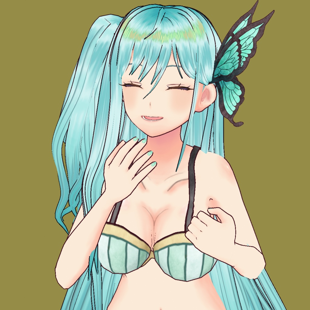 Synthesizer V Cangqiong Simple VRoid Model