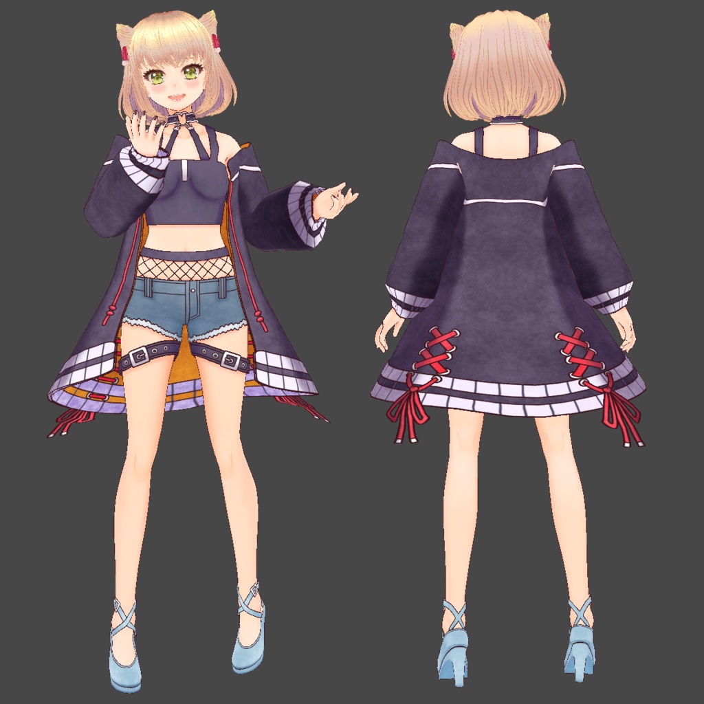 Synthesizer V ANRI Arcane FREE VRoid Model