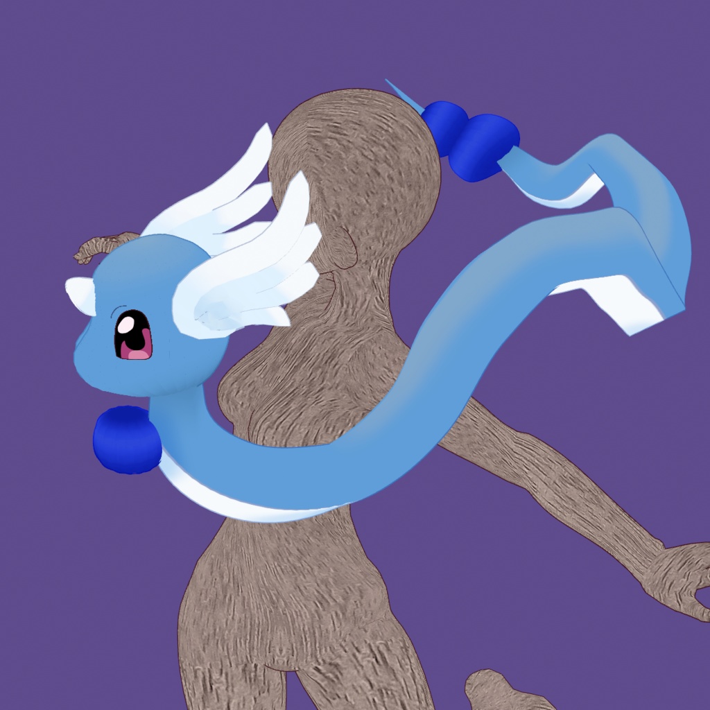 Pokemon Dragonair VRoid Customitem