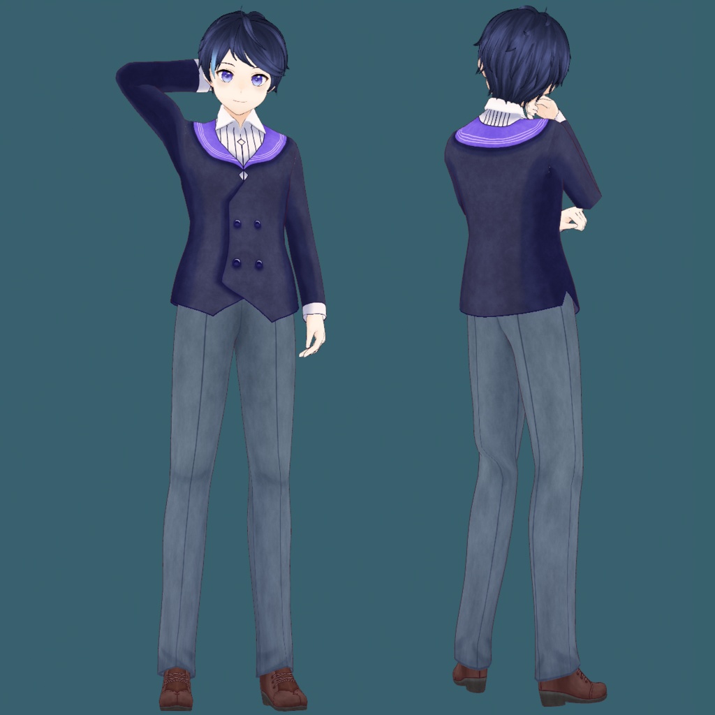 Synthesizer V Muxin VRoid Model