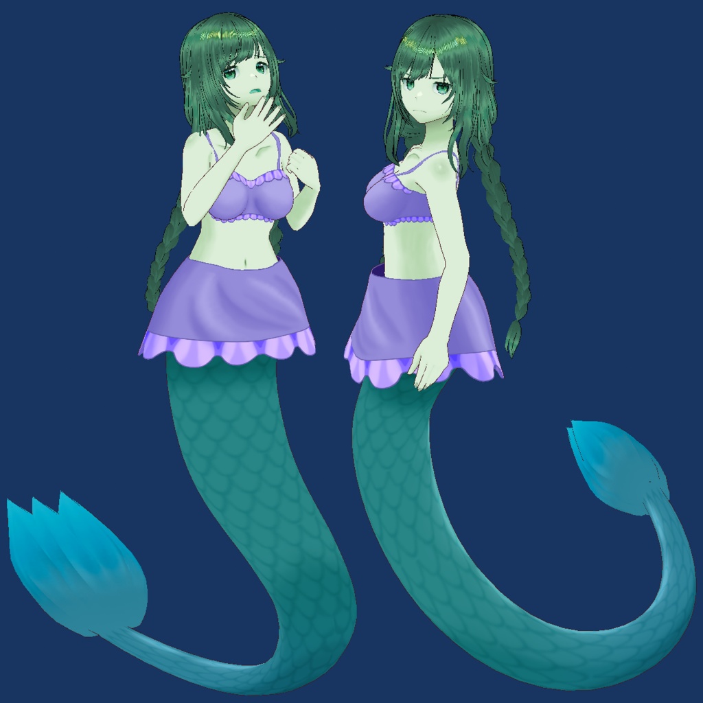 VRoid Mermaid Marina