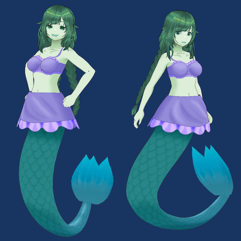 VRoid Mermaid Marina