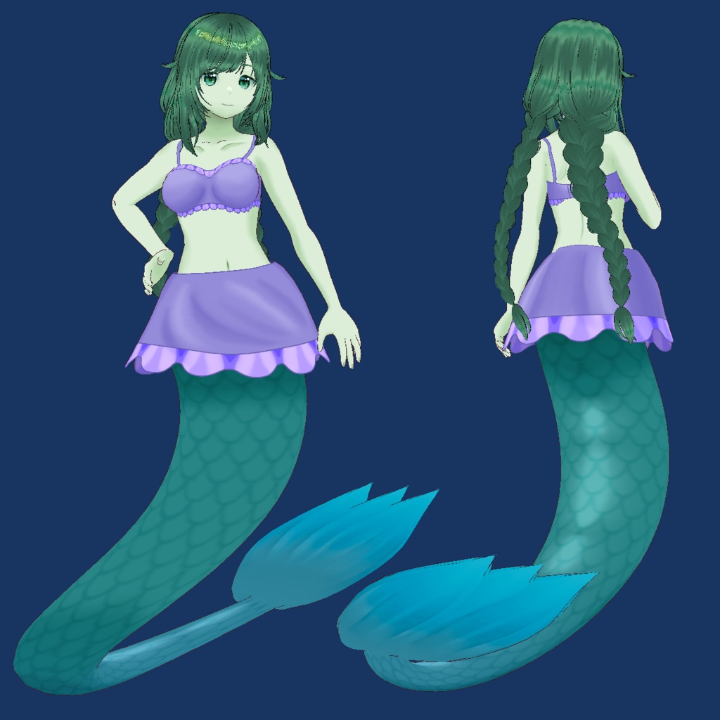VRoid Mermaid Marina