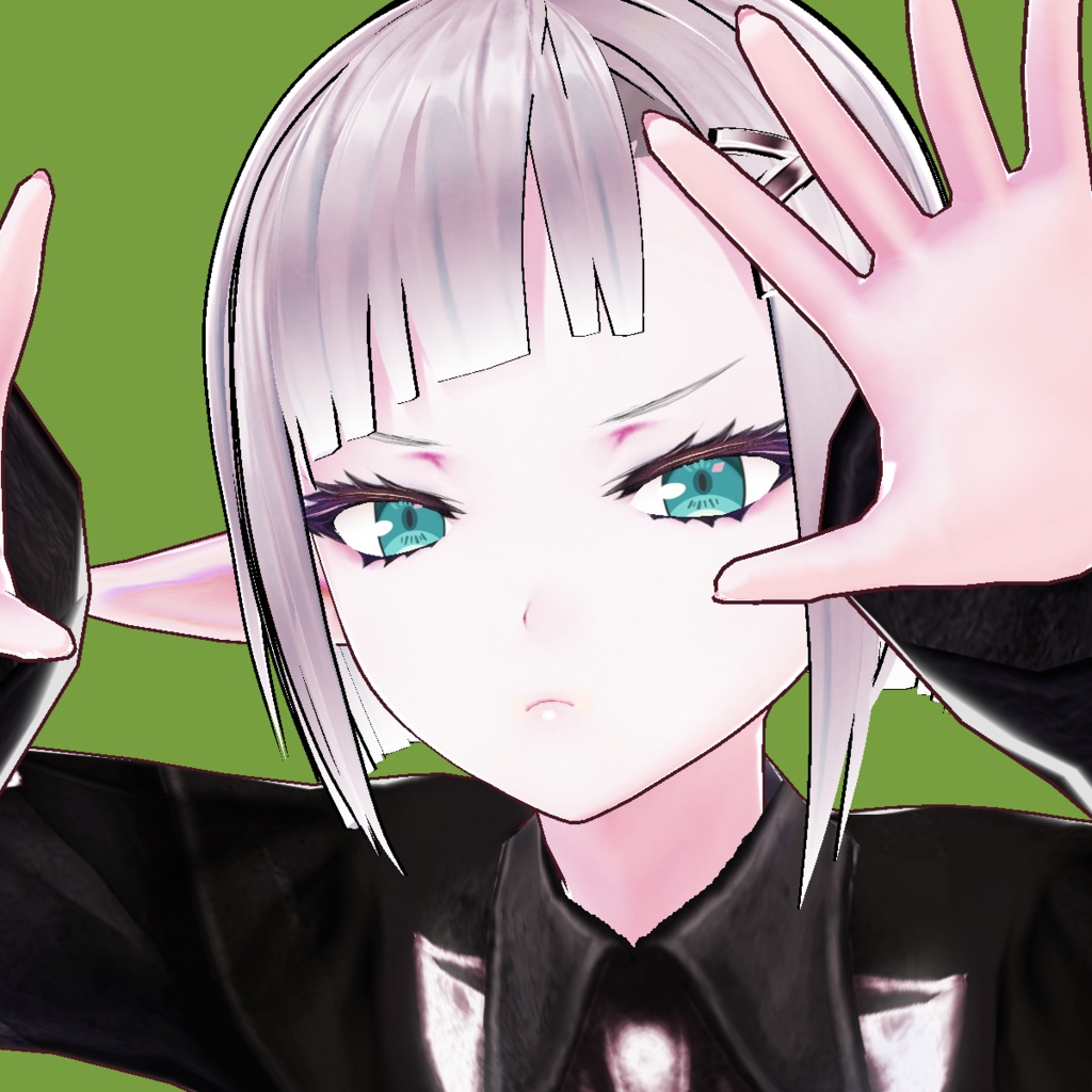 VRoid PNG & PSD Shera L. Greenwood Eyes