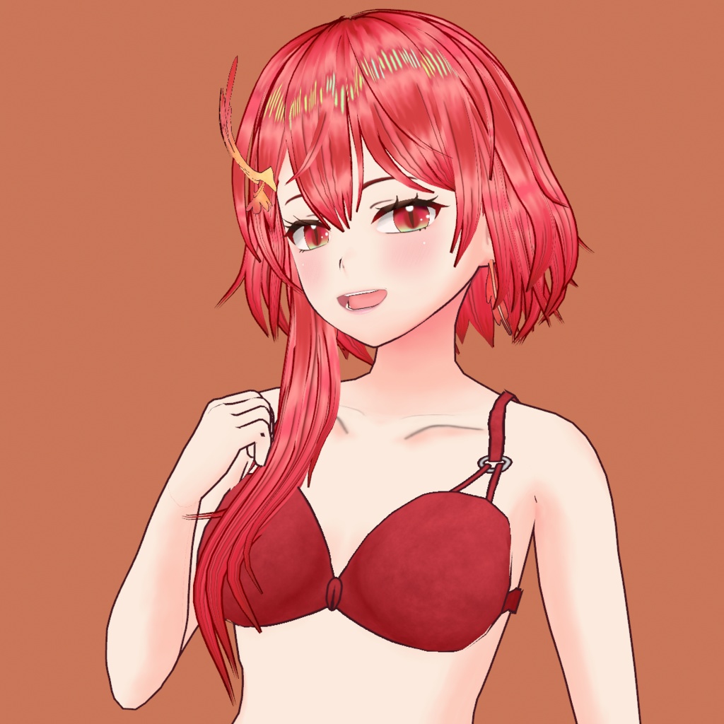 Synthesizer V Chiyu Simple VRoid Model