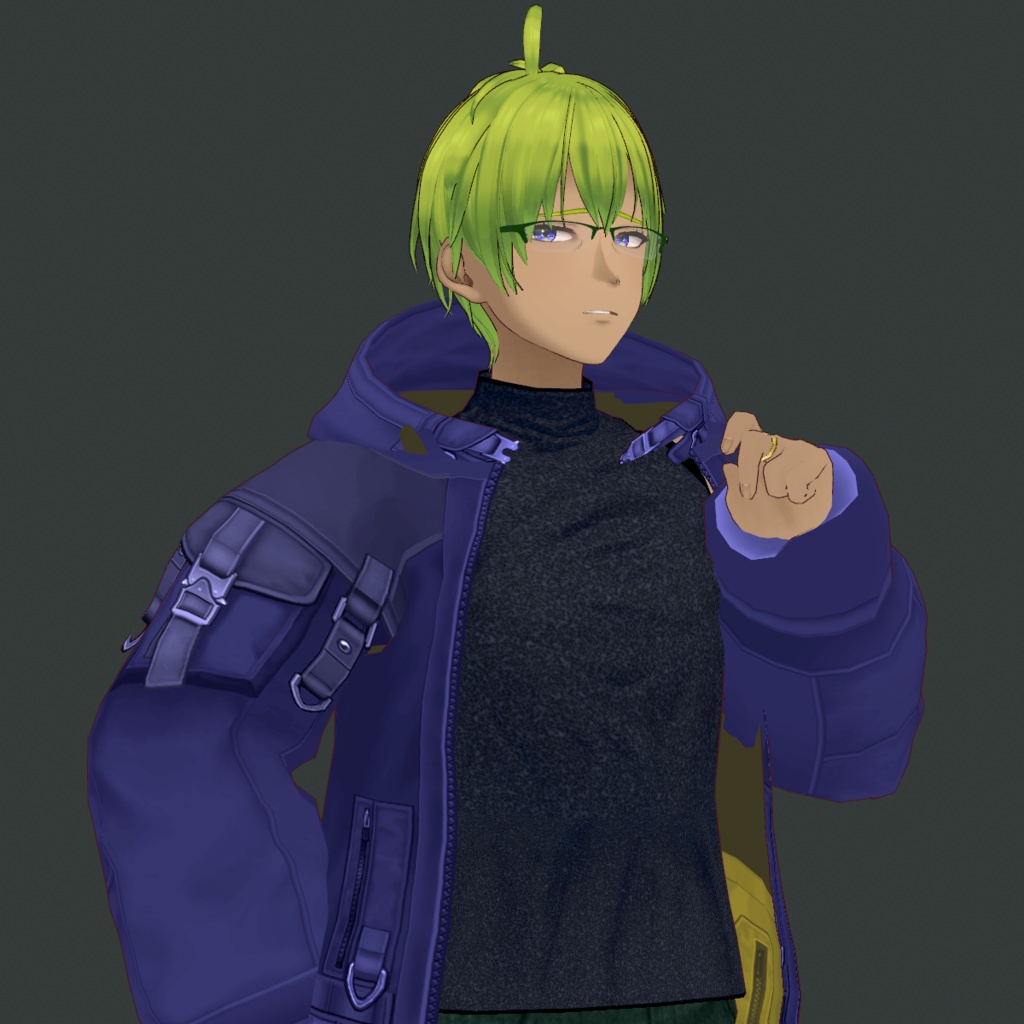 Synthesizer V Liam FREE VRoid Model