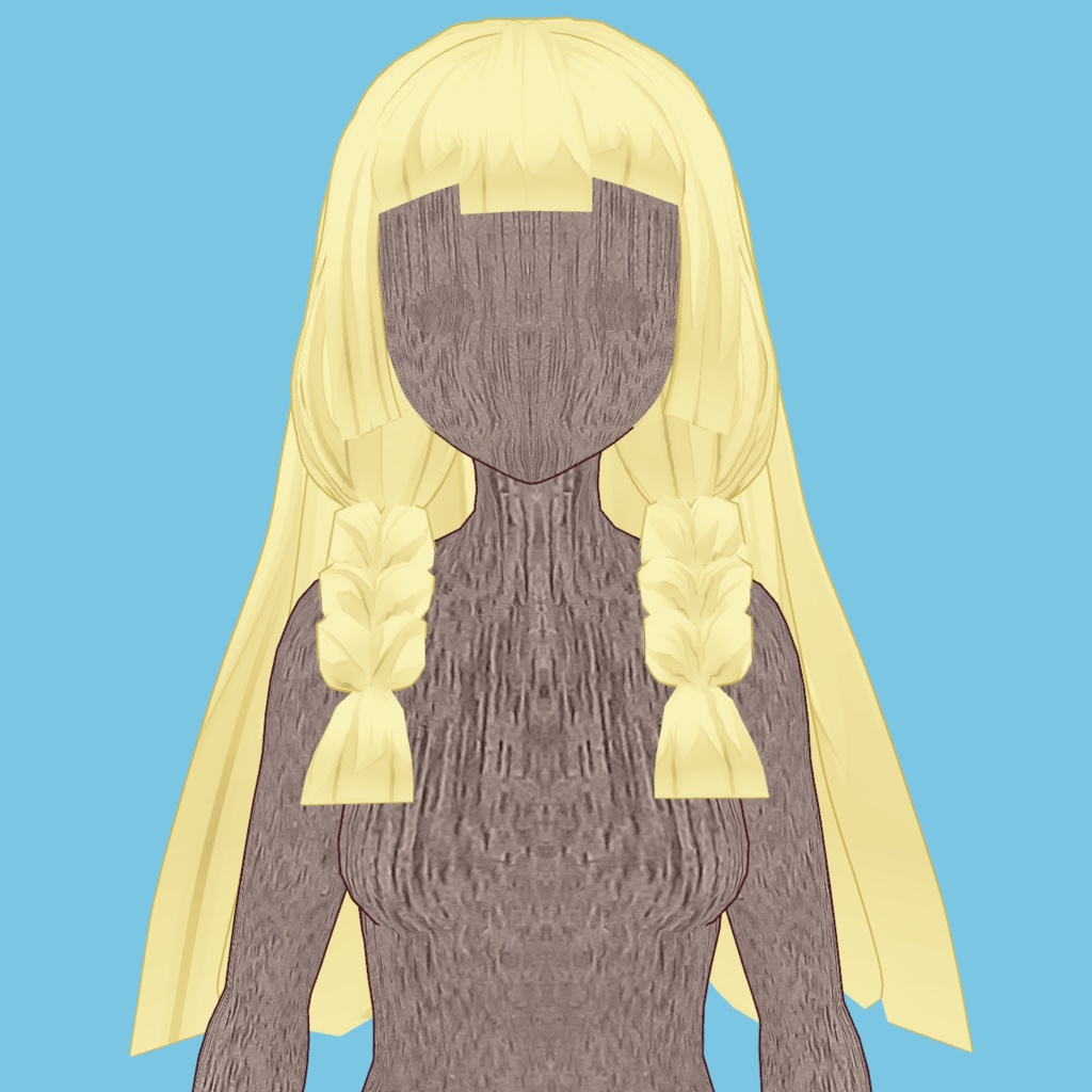 VRoid Lillie Pokemon Sun Moon Hair