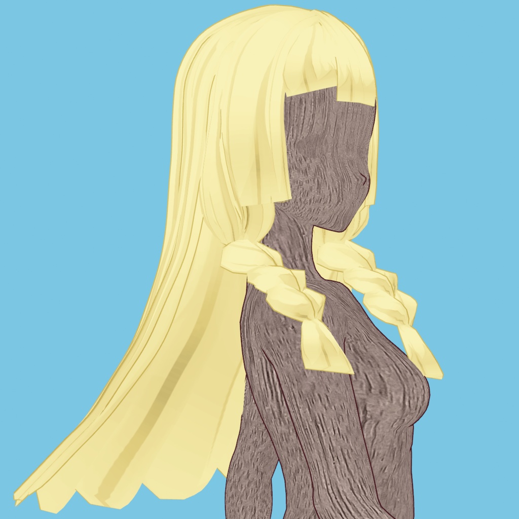 VRoid Lillie Pokemon Sun Moon Hair