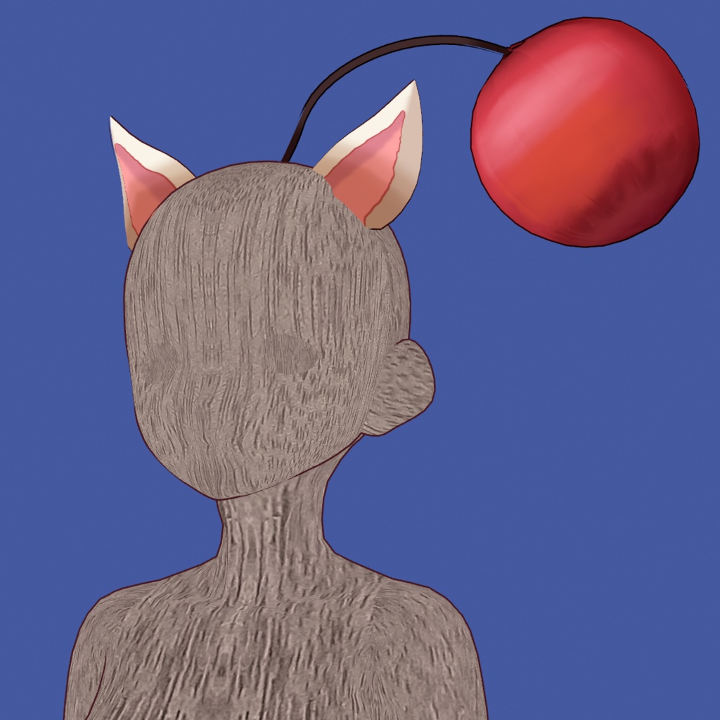 VRoid Final Fantasy Moogle Pom