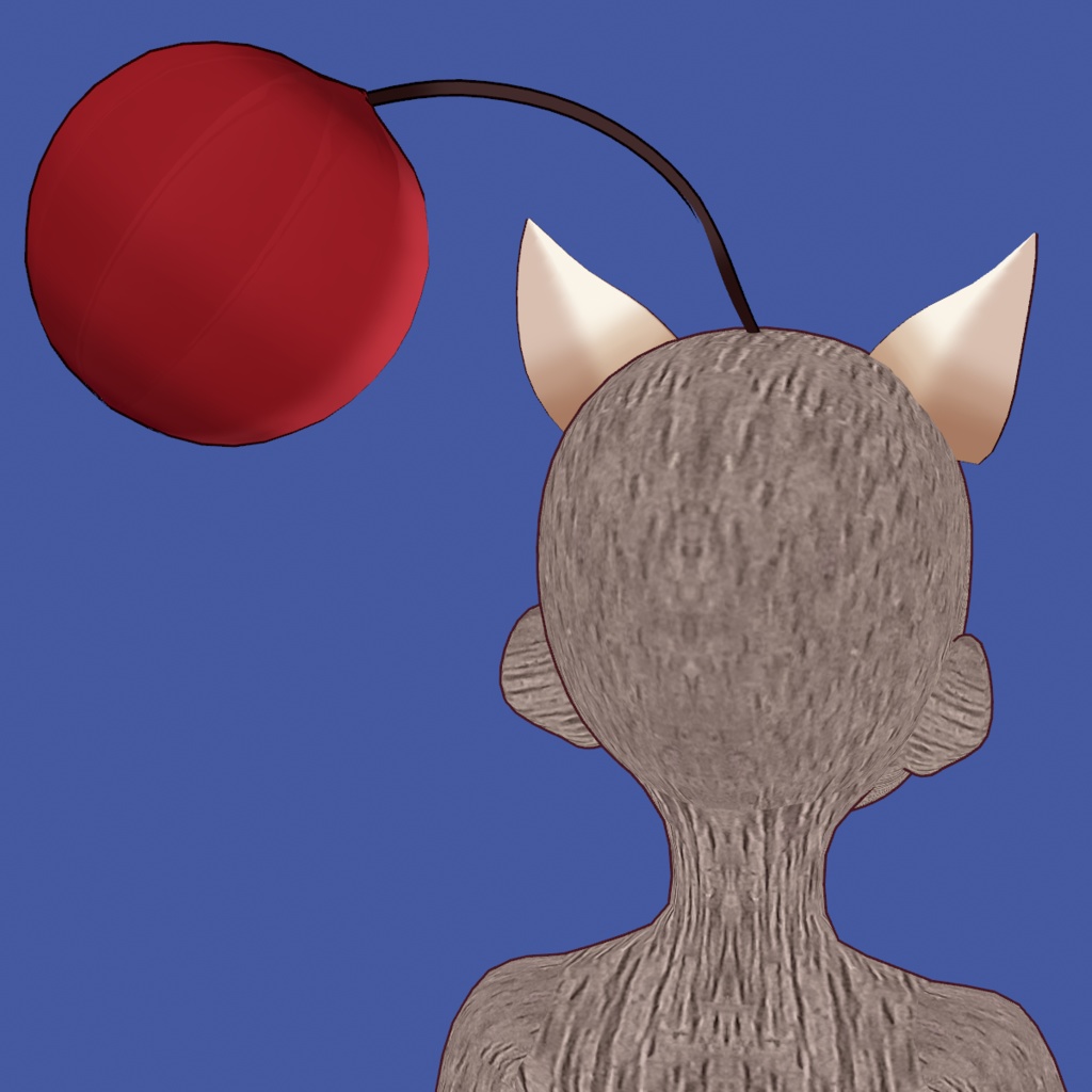 VRoid Final Fantasy Moogle Pom