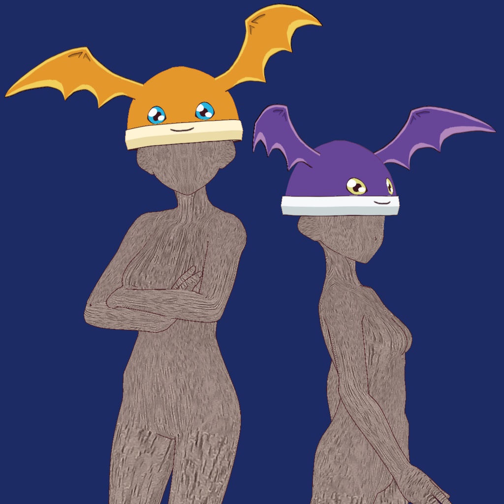 VRoid Digimon Hat Patamon