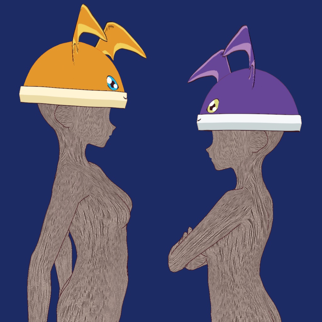 VRoid Digimon Hat Patamon
