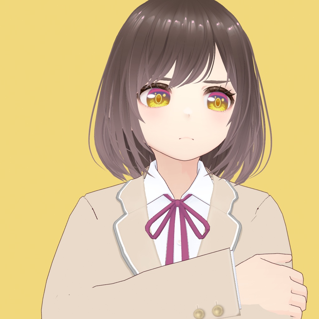VRoid Inept Villainess Kou Reirin Eyes PNG & PSD