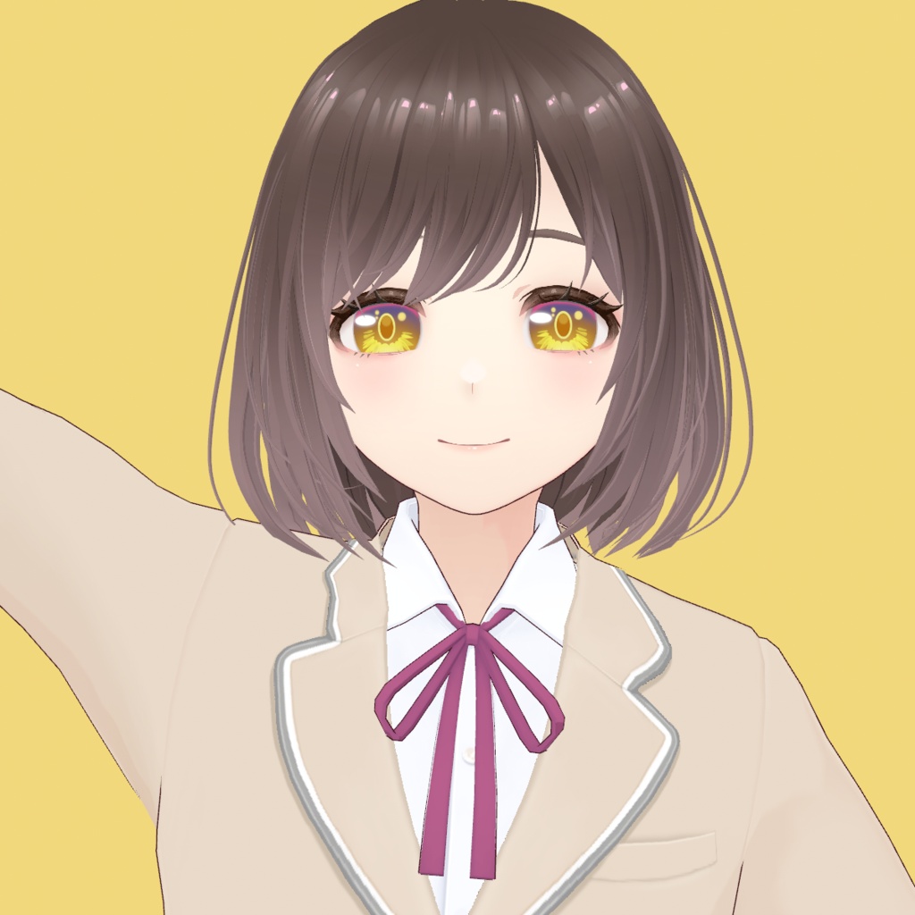 VRoid Inept Villainess Kou Reirin Eyes PNG & PSD