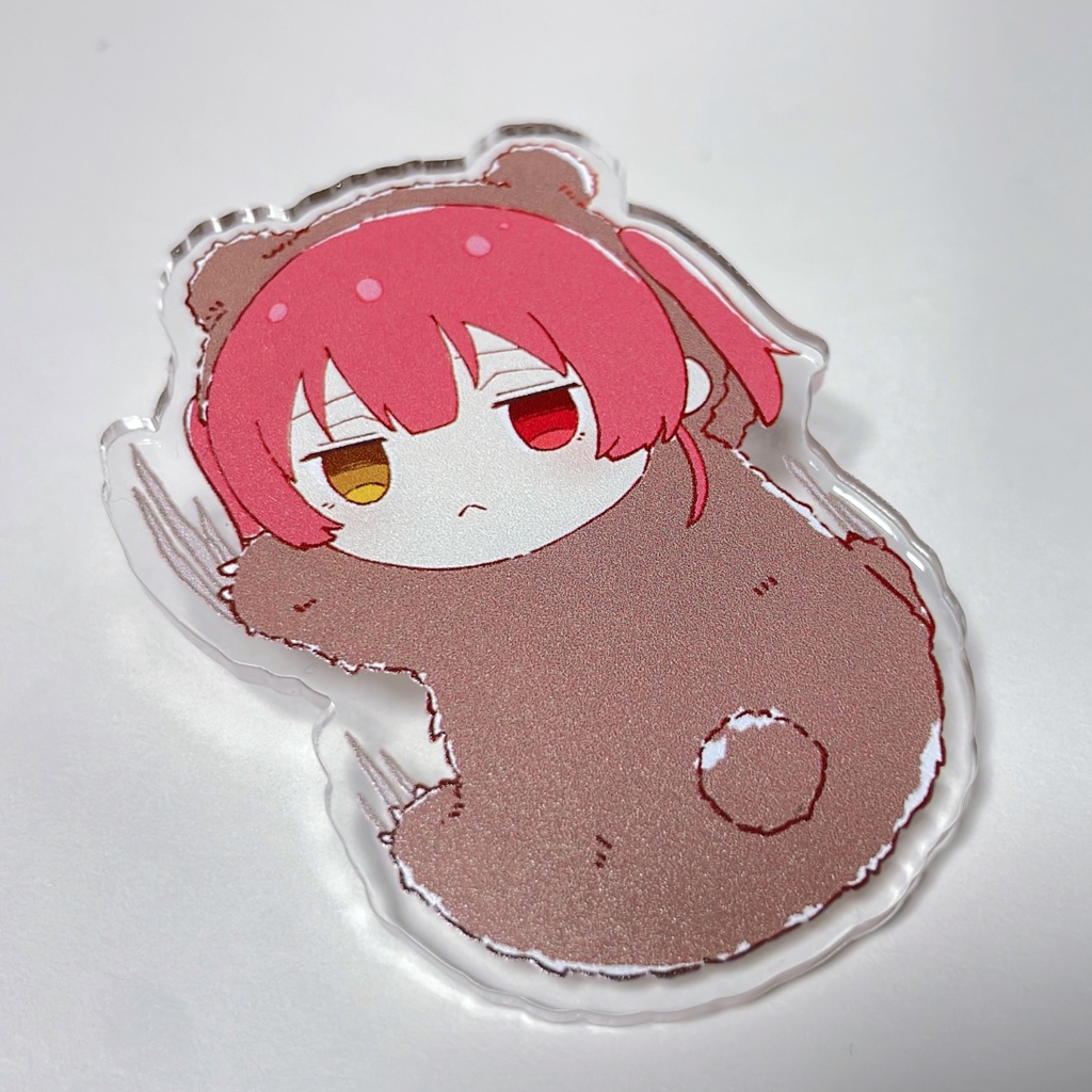 【非公式】爪痕付けちゃうクマリンバッジ