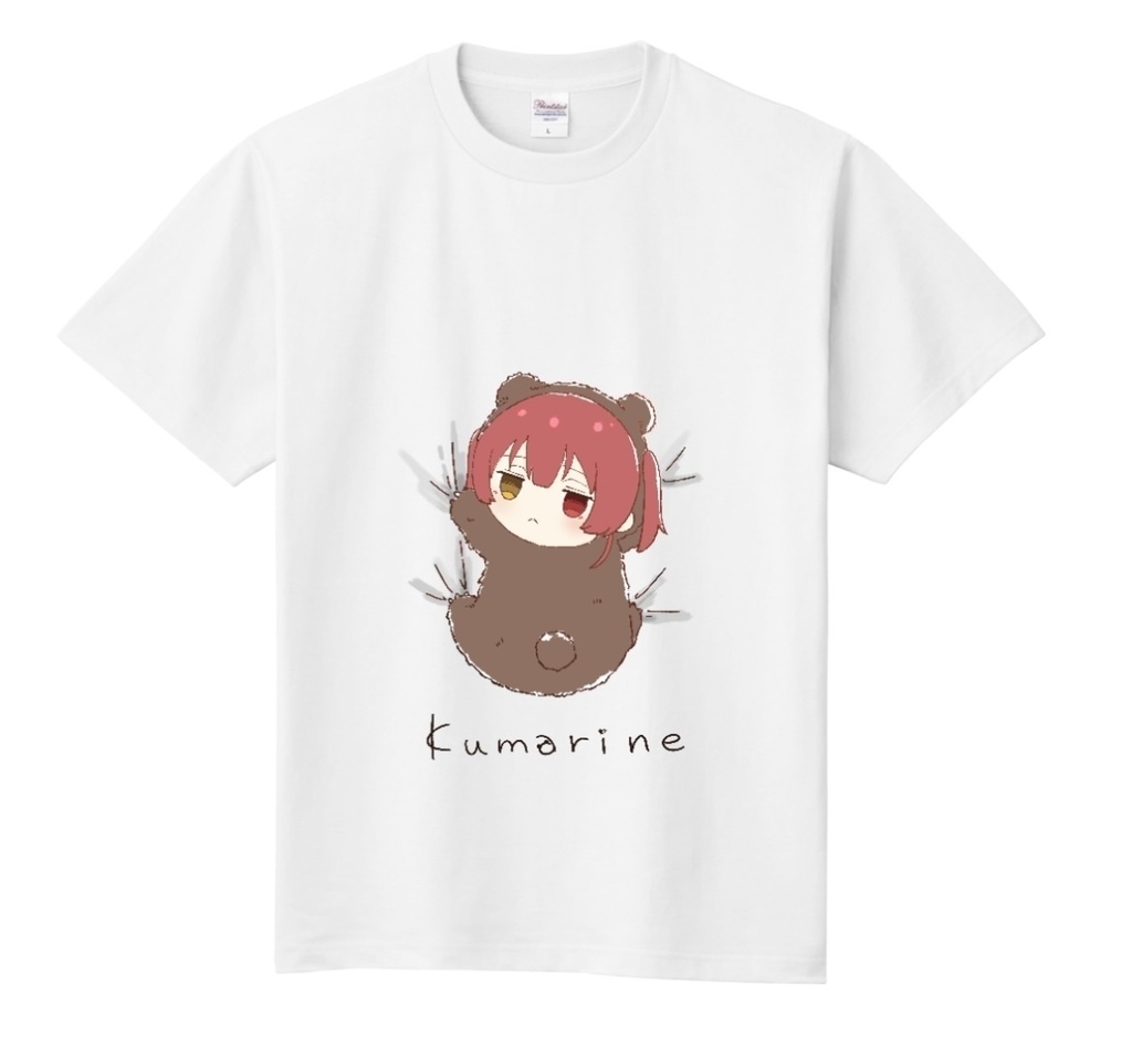 【非公式】（WMサイズ/Sサイズのみ）しがみつきクマリンTシャツ