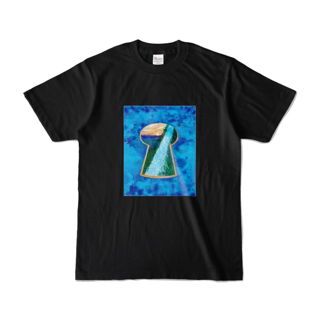窓から見える滝Tシャツ